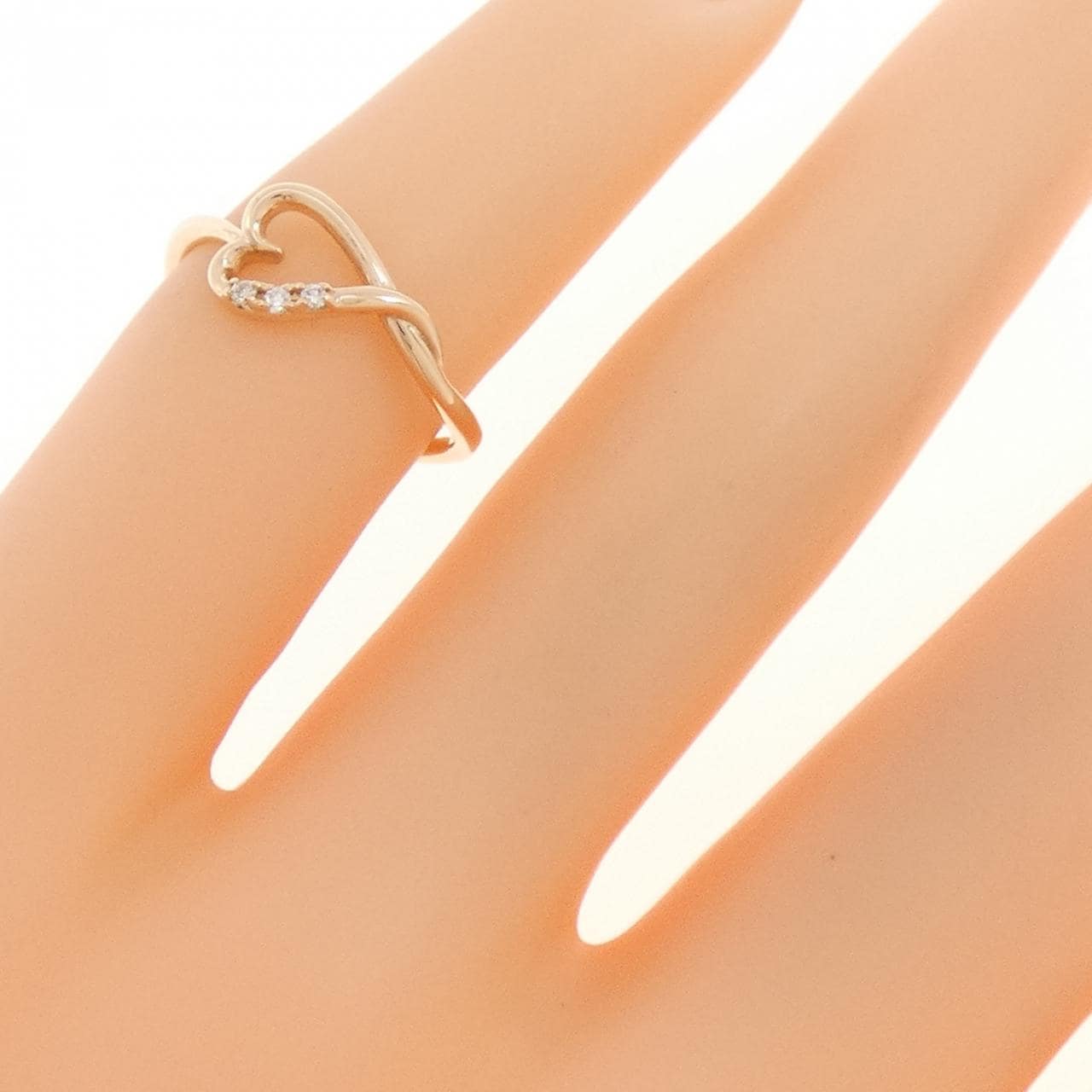 サマンサティアラ ダイヤモンド ピンキーリング 0.01CT