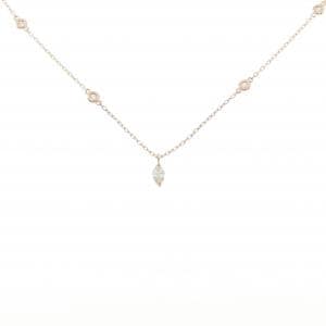 K18PG ダイヤモンド ネックレス 0.20CT