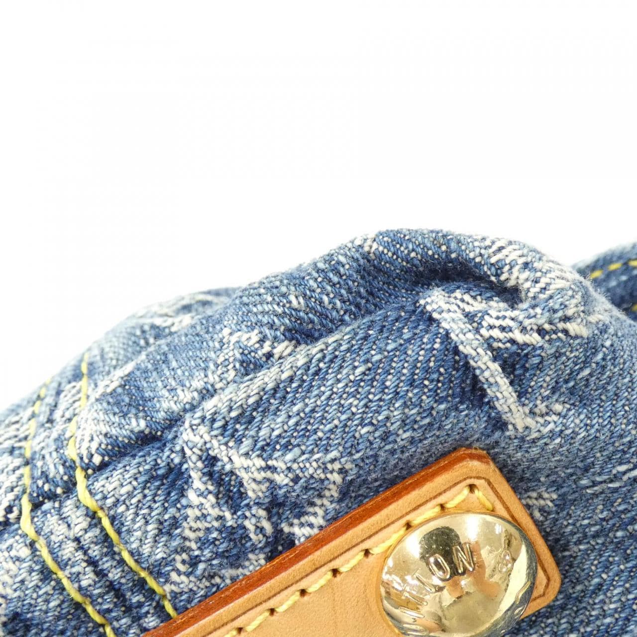 LOUIS VUITTON Monogram Denim Baggy PM M95049 單肩包