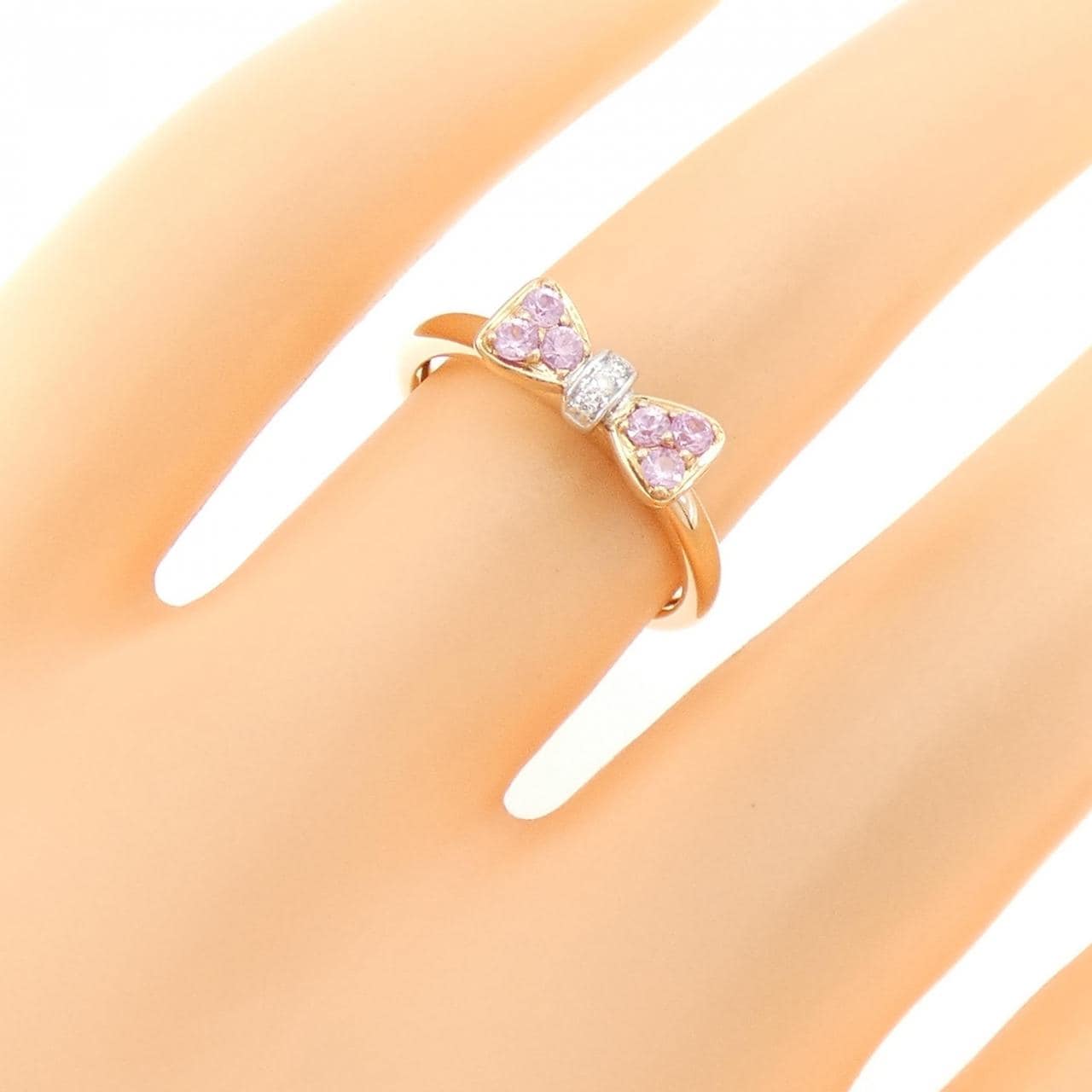 PONTE VECCHIO丝带戒指 0.17CT