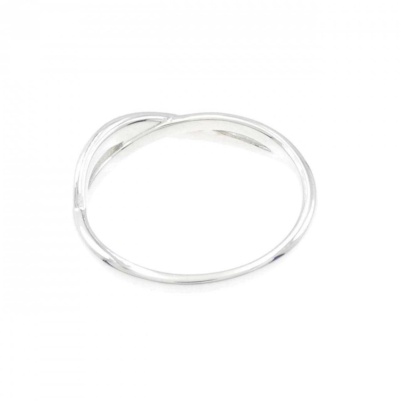 K10WG ダイヤモンド リング 0.03CT