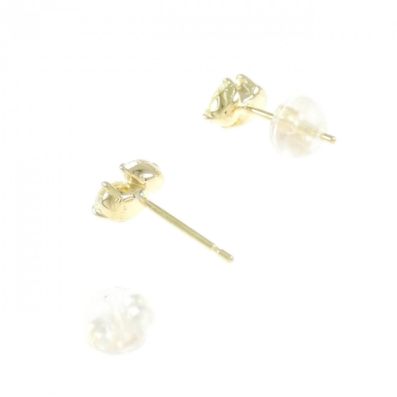 [新品] K18YG钻石耳环 0.54CT