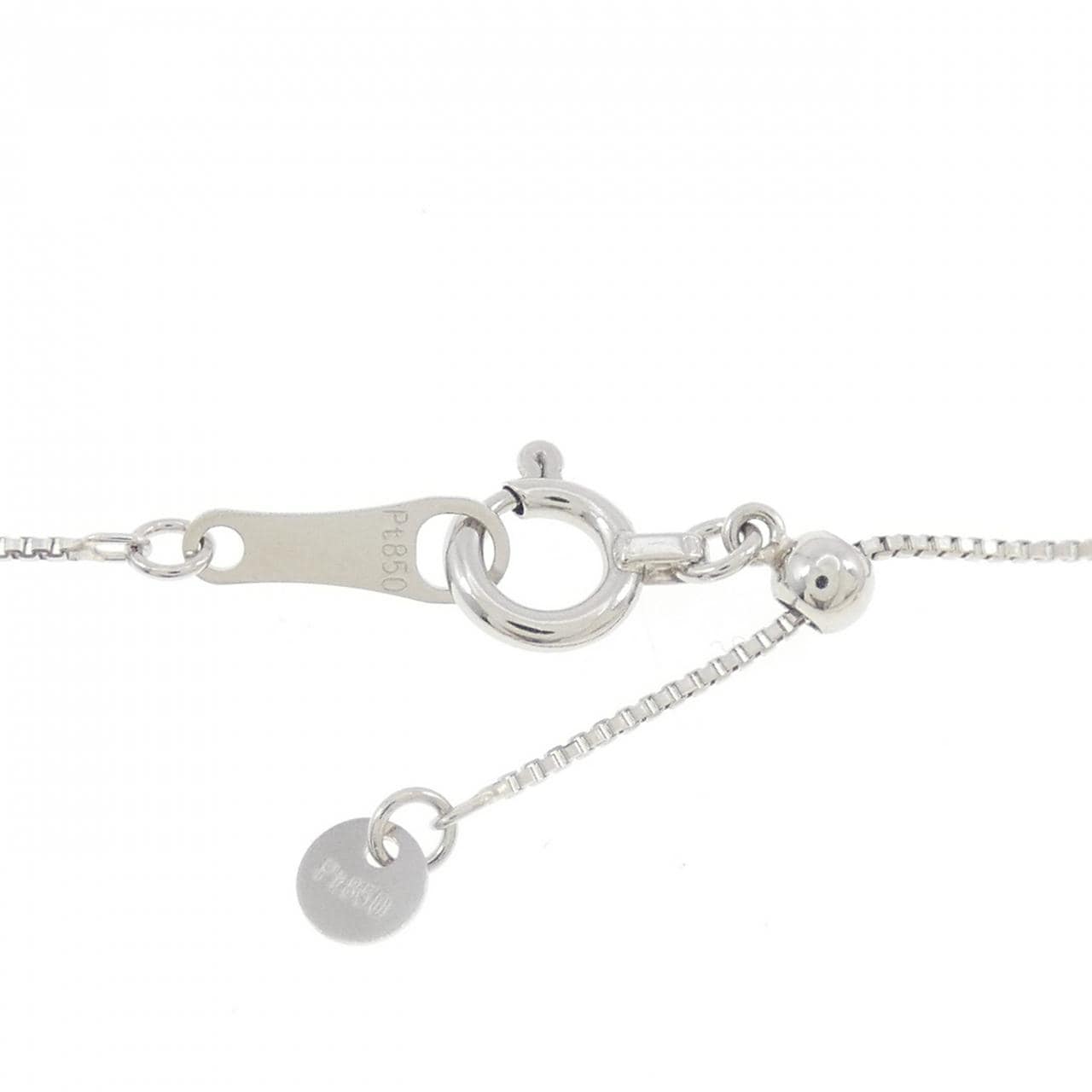 PT900/PT850 ダイヤモンド ネックレス 1.00CT