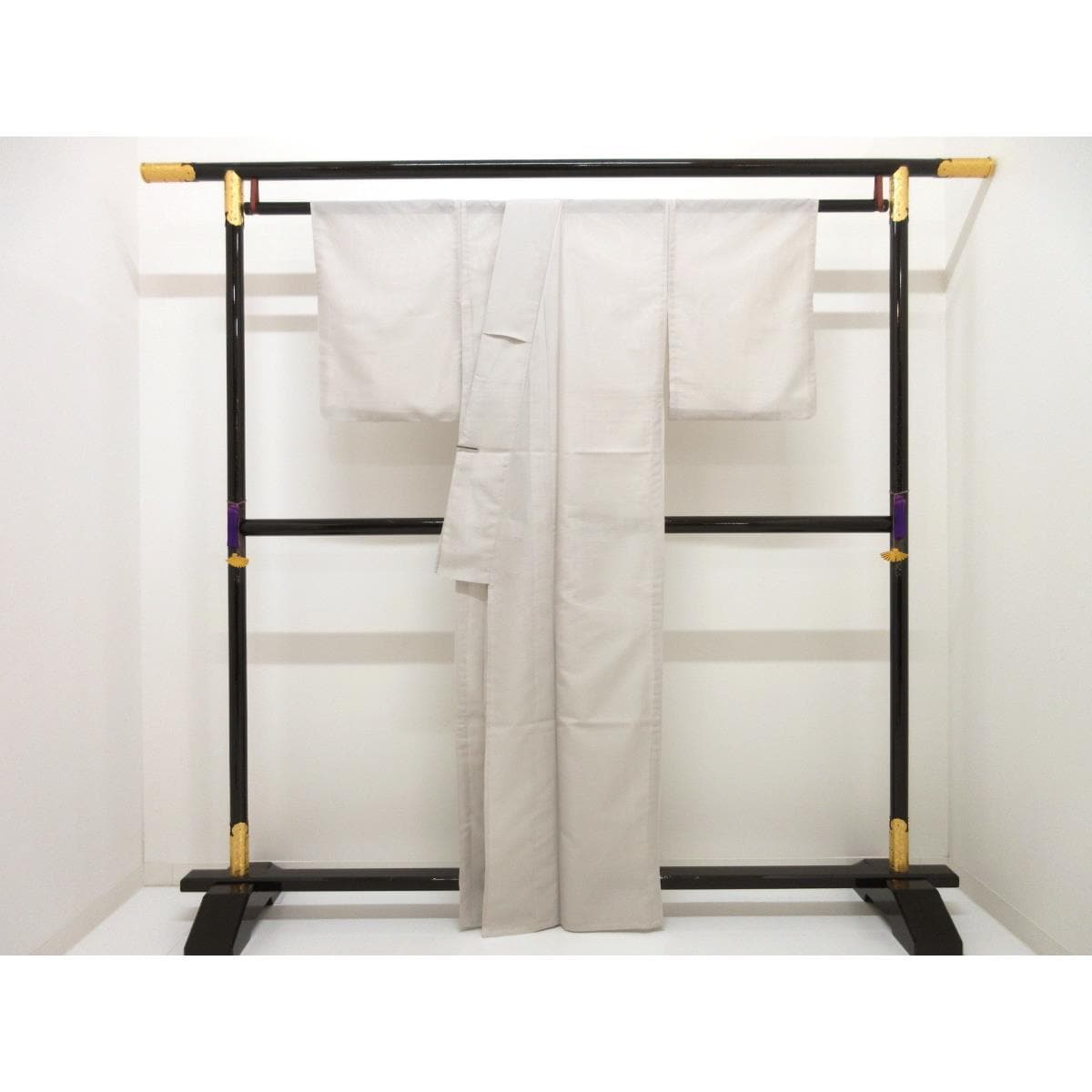 【新品】化繊　単衣　絽織　Ｍサイズ