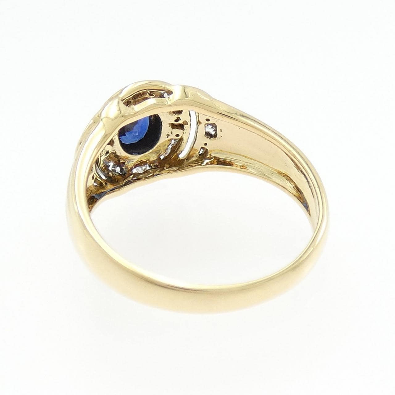 750YG サファイヤ リング