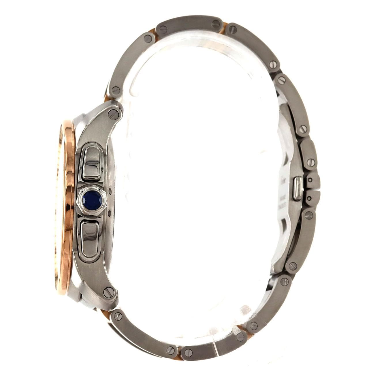 カルティエ カリブル･ドゥ･カルティエクロノ PGコンビ W7100042 SSxPG 自動巻