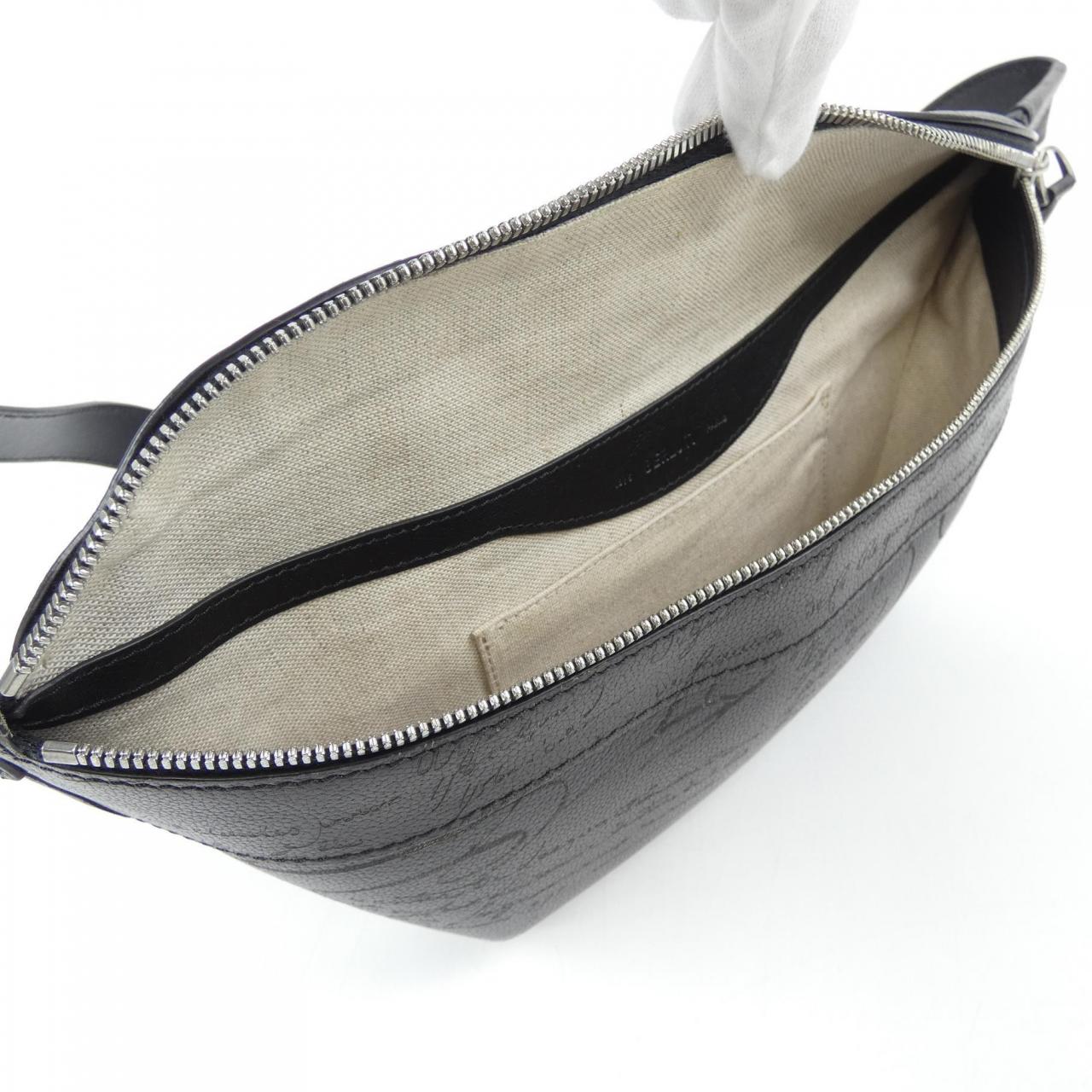 ベルルッティ Berluti ライダースクリットレザーベルトバッグ BAG