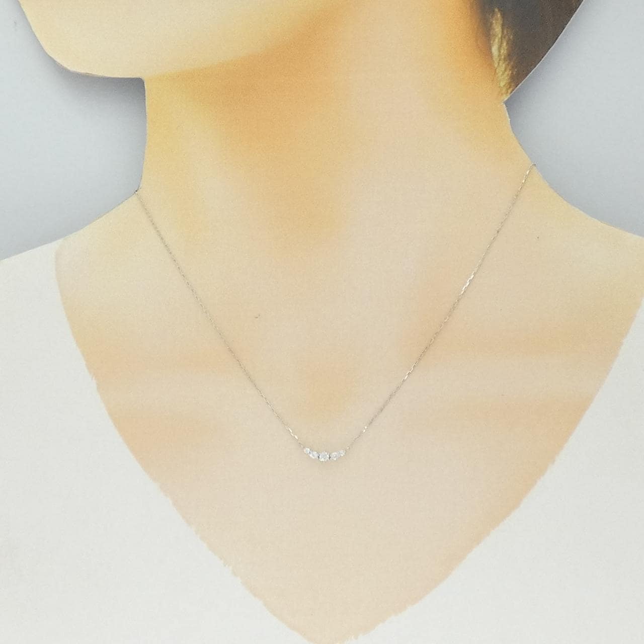4゜C キュービック ネックレス