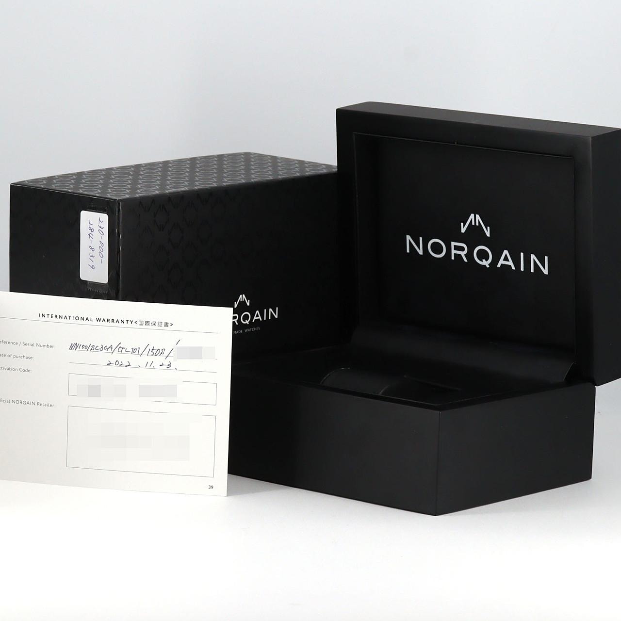 ノルケイン アドベンチャーネベレスト NN1001SC3CA/GL101/150S SS 自動巻