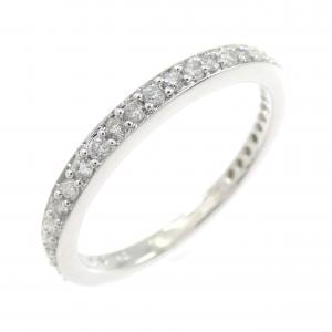 750WG ハーフエタニティ ダイヤモンド リング