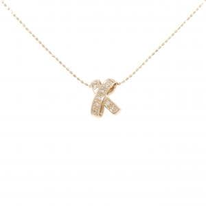 K18PG ダイヤモンド ネックレス 0.06CT