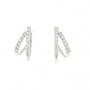 PT900 ダイヤモンド ピアス 0.91CT