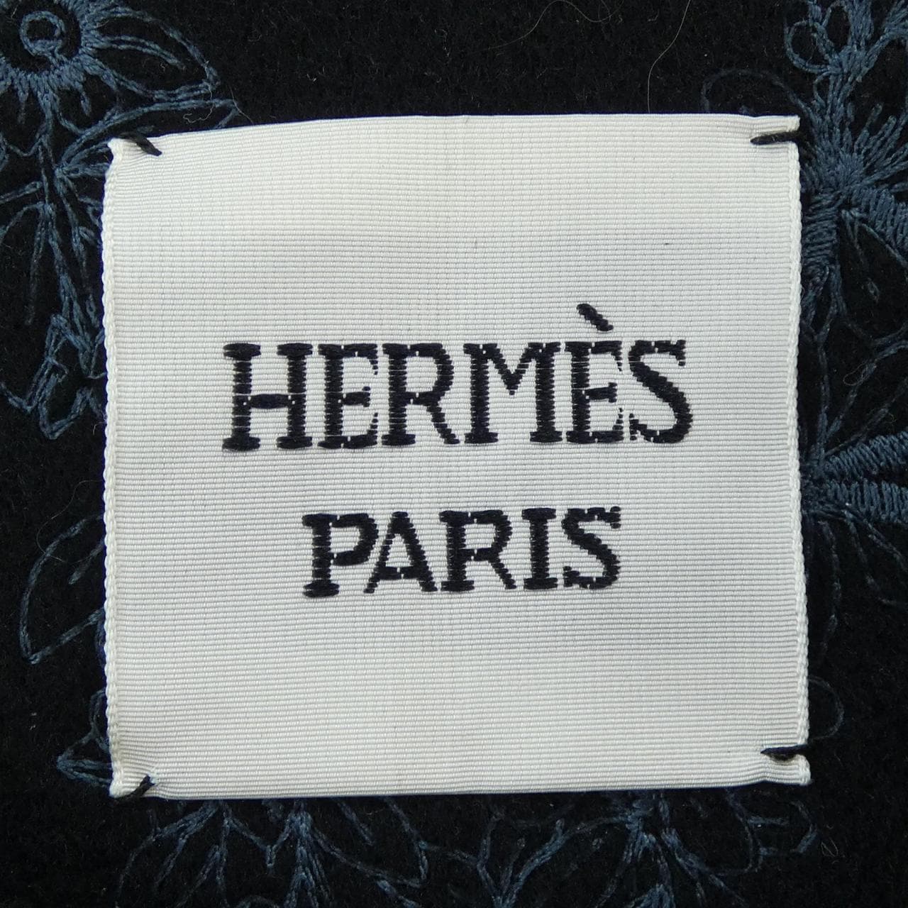 エルメス HERMES 5E0182DB ノーカラージャケット