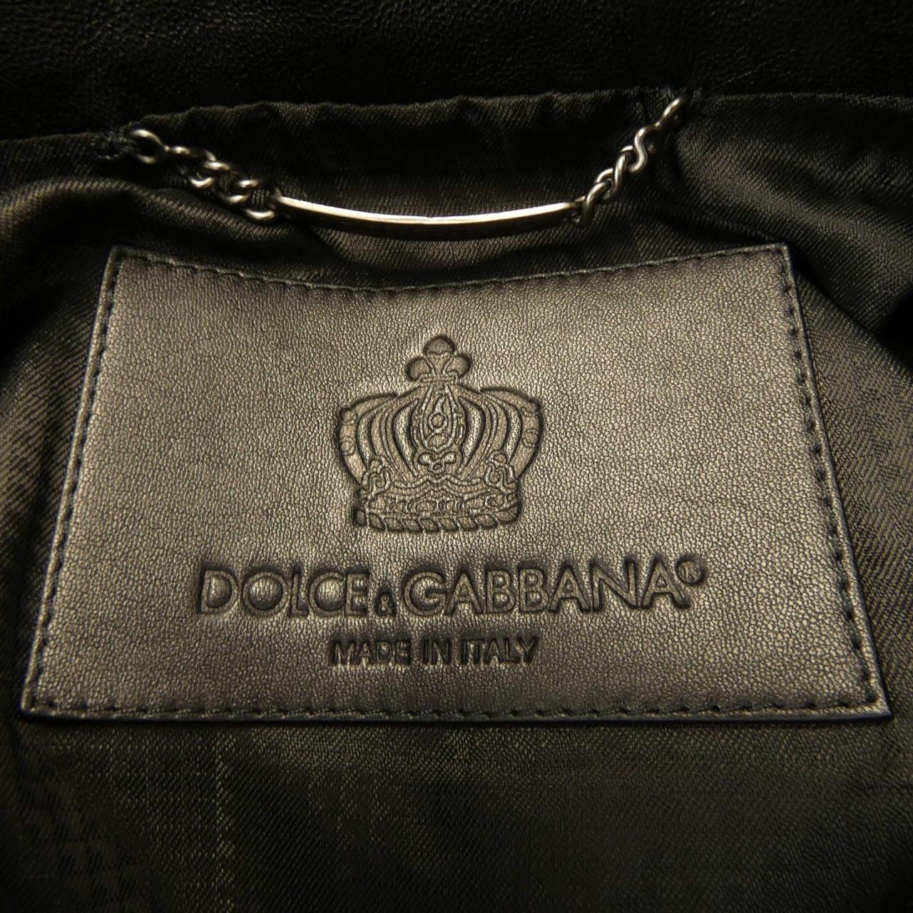 ドルチェアンドガッバーナ DOLCE&GABBANA レザージャケット