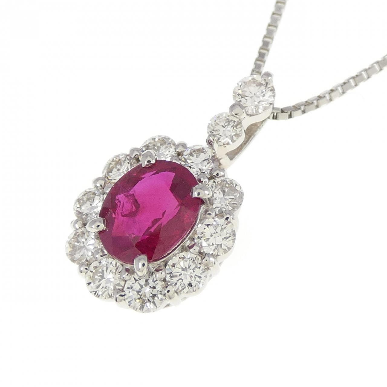 [Remake] PT Ruby Necklace 1.00CT Burmese