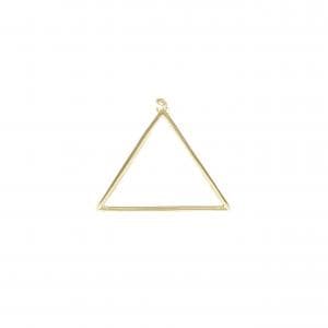 シハラ トライアングル ピース ピアス 片耳