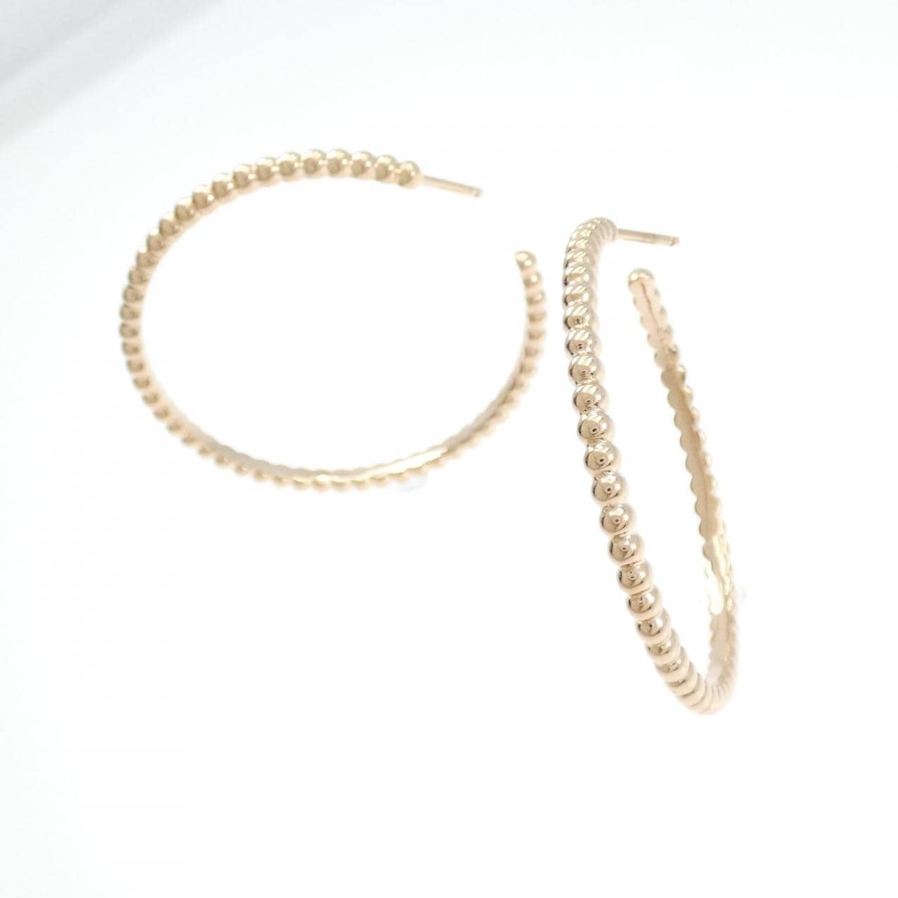 ヴァンクリーフ&アーペル ペルレ フープピアス ミディアム ピアス