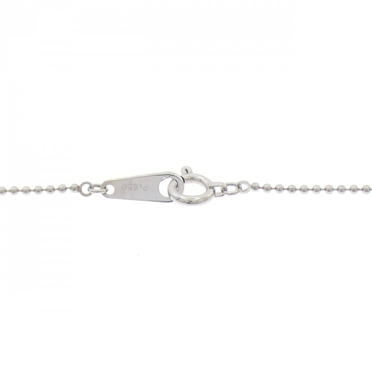 PT900/PT850 クロス ダイヤモンド ネックレス 0.20CT