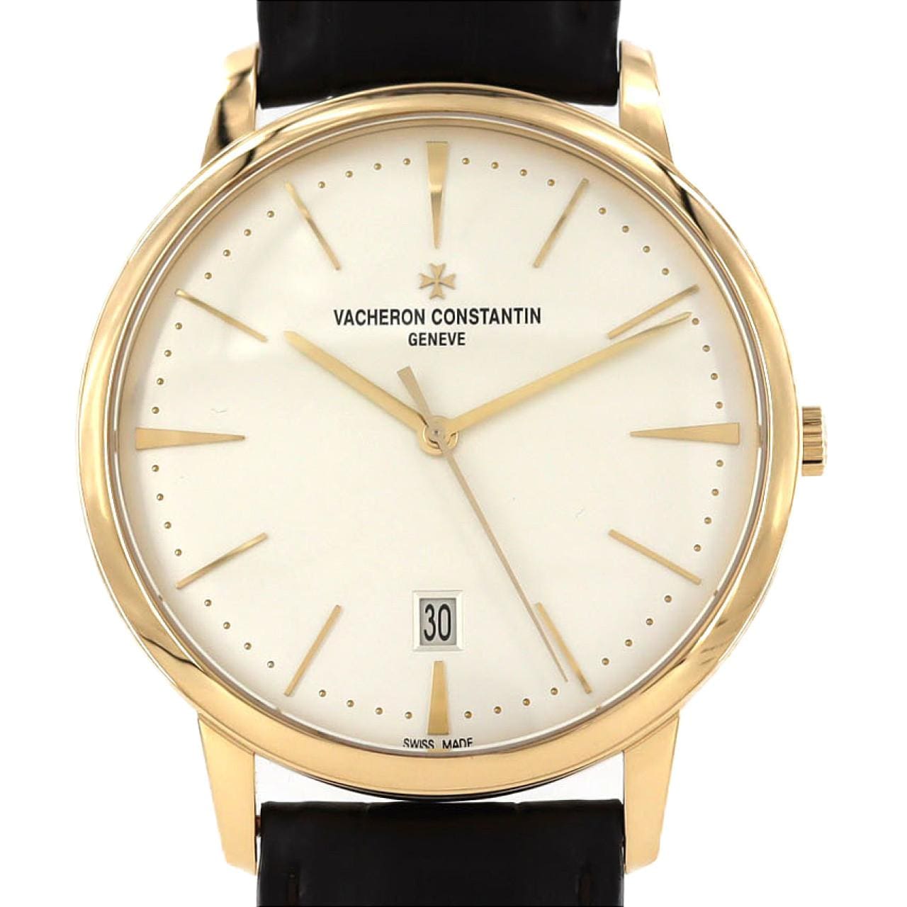 江诗丹顿 Patrimony Date 85180/000J-9231 黄金自动上弦