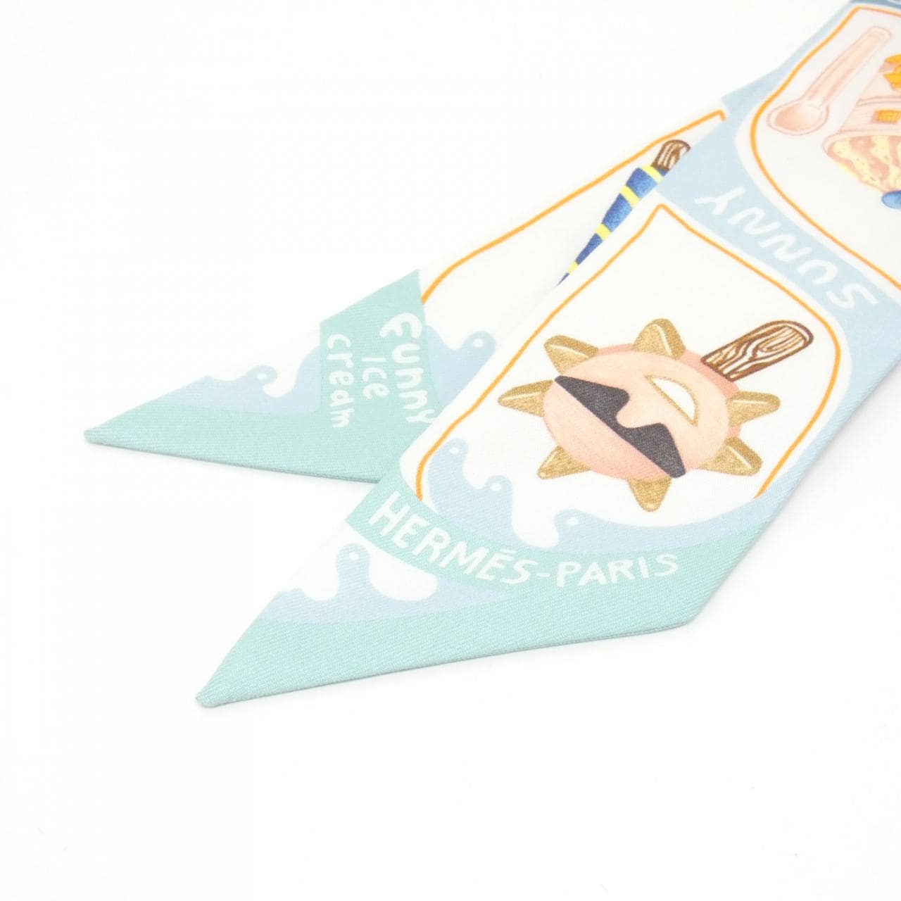 エルメス FUNNY ICE CREAM ツイリー 064109S スカーフ
