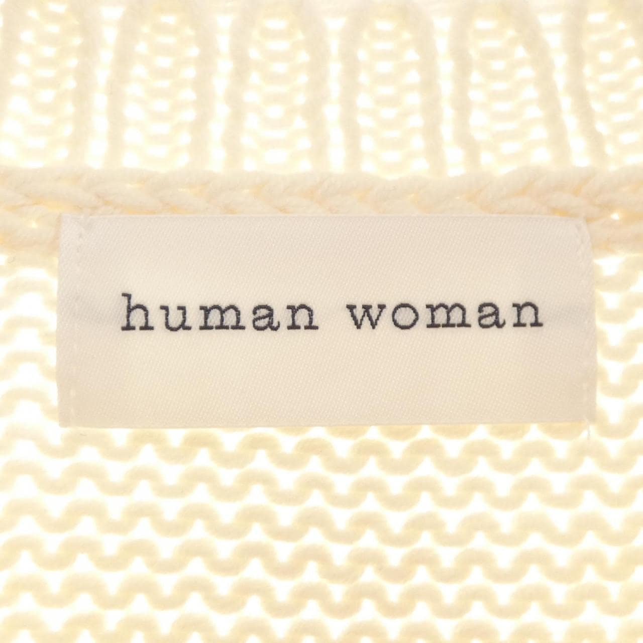 ヒューマンウーマン HUMAN WOMAN ニット