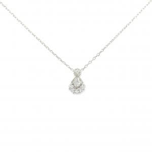 PT900/PT850 ダイヤモンド ネックレス 0.08CT