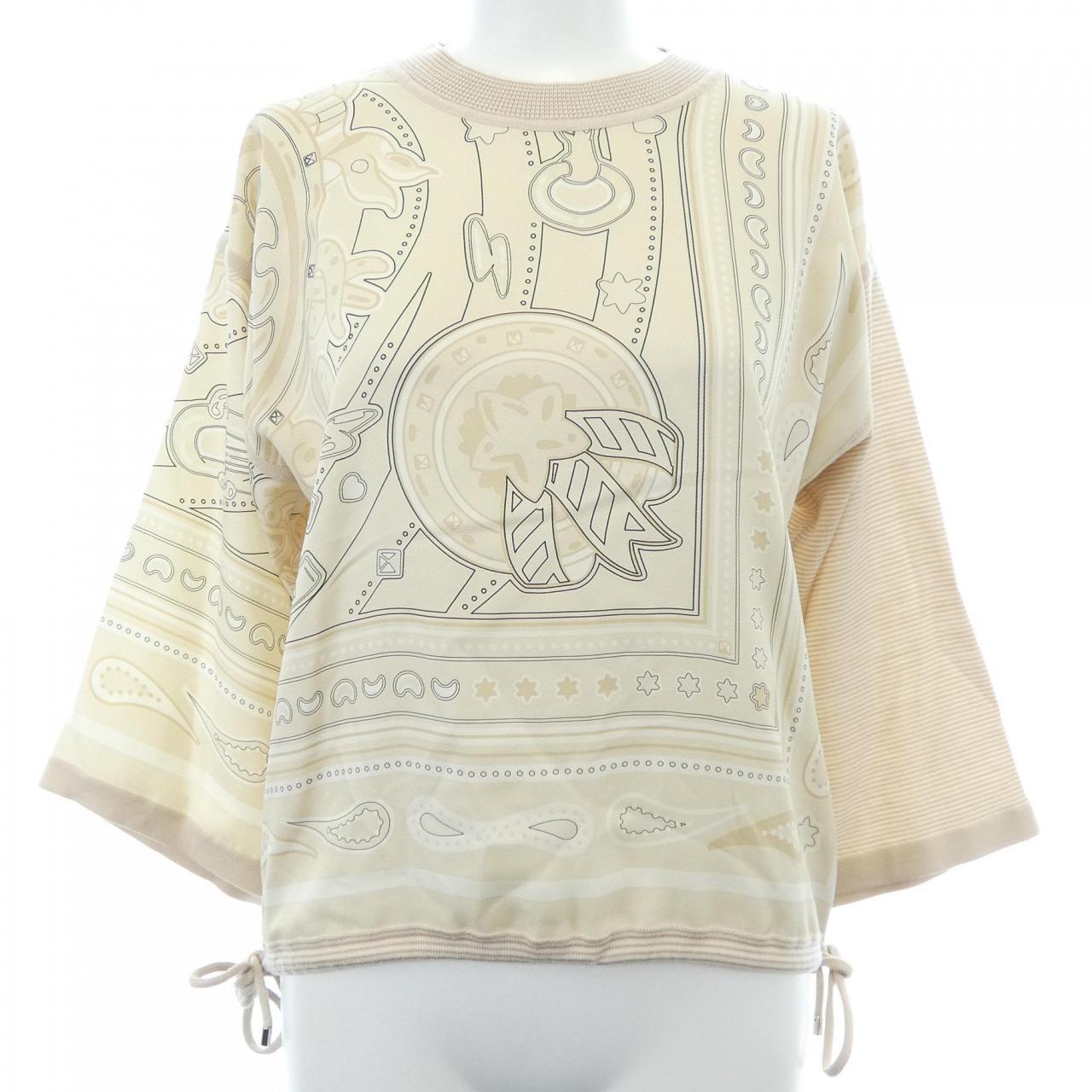 HERMES CANDY LIBRIS 頭巾 5H2809DJ 斜紋 Reine 上衣