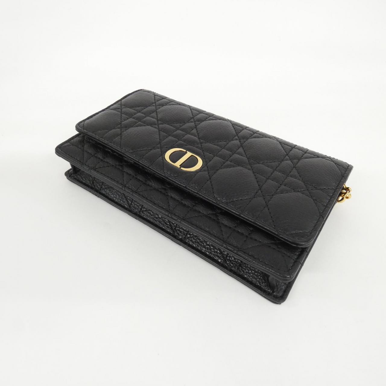 クリスチャンディオール ディオール カロ S5134UWHC チェーンウォレット