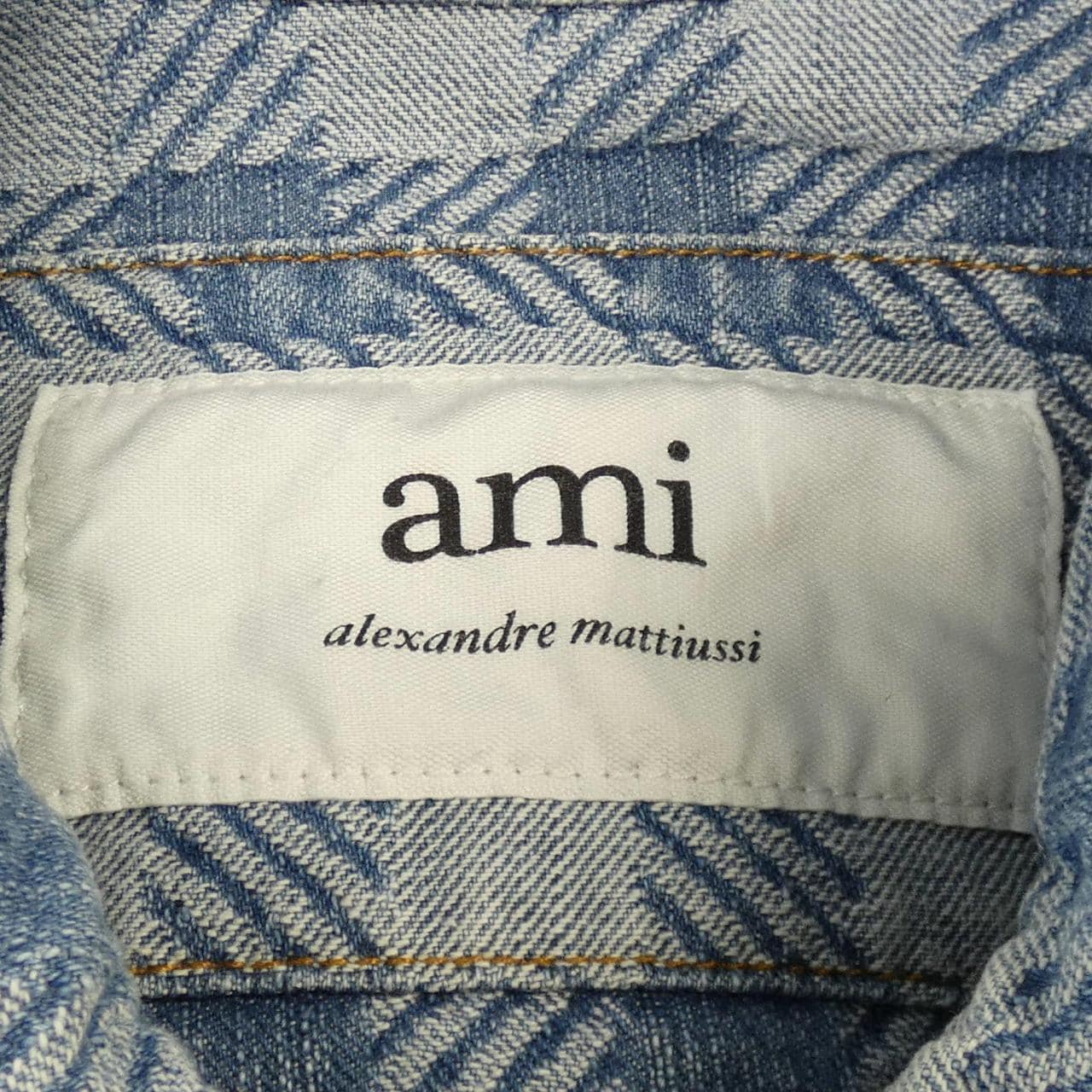 アミ AMI UJK204.DE0010 デニムジャケット