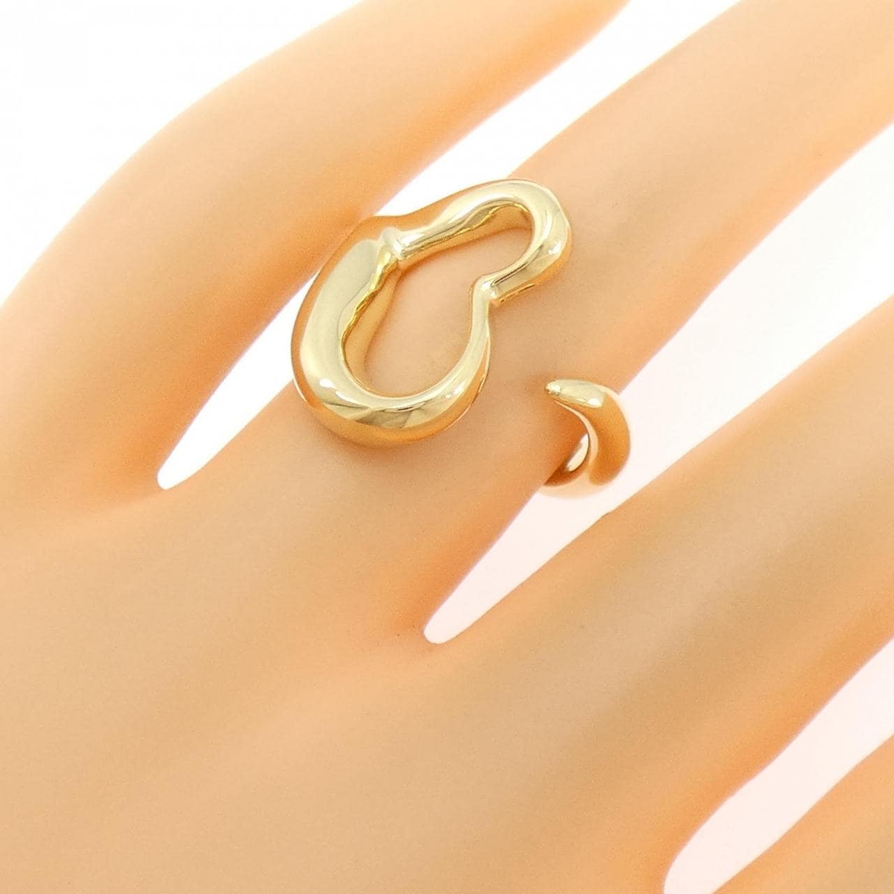 【ヴィンテージ】ティファニー オープンハート リング