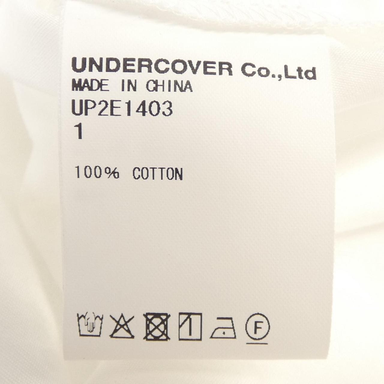 アンダーカバー UNDER COVER シャツ