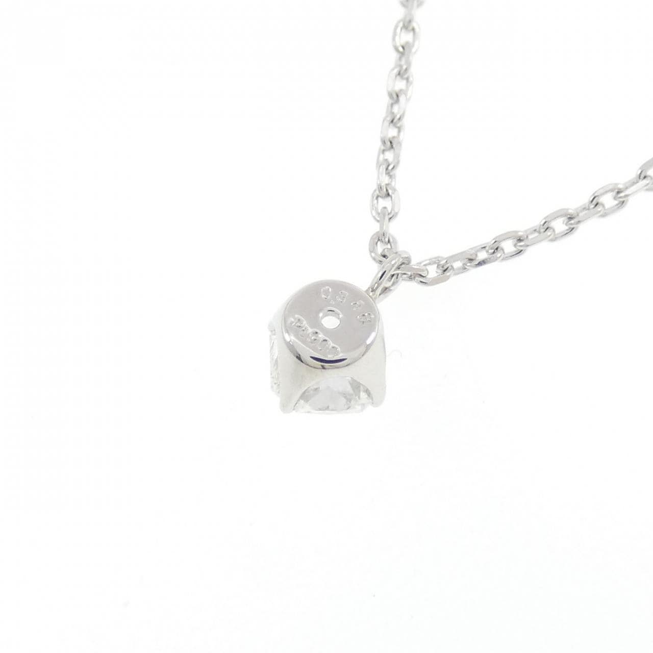 PT900/PT850 ダイヤモンド ネックレス 0.348CT E SI1 ファンシーカット