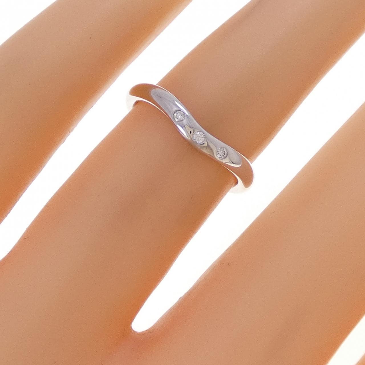 ティファニー カーブド 3P リング