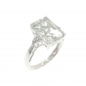 K18WG クオーツ リング