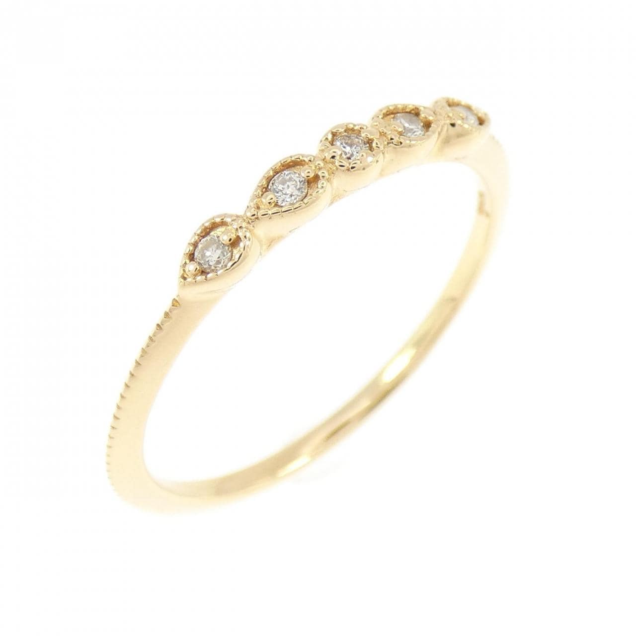 アガット ダイヤモンド リング 0.04CT