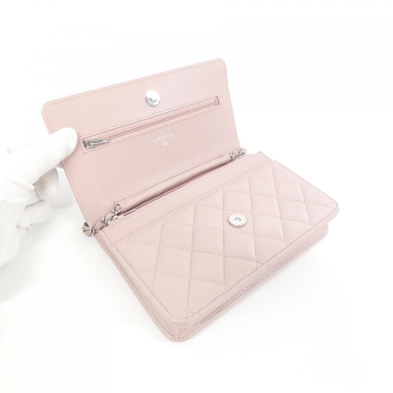 シャネル タイムレスクラシック ライン AP0250 チェーンウォレット