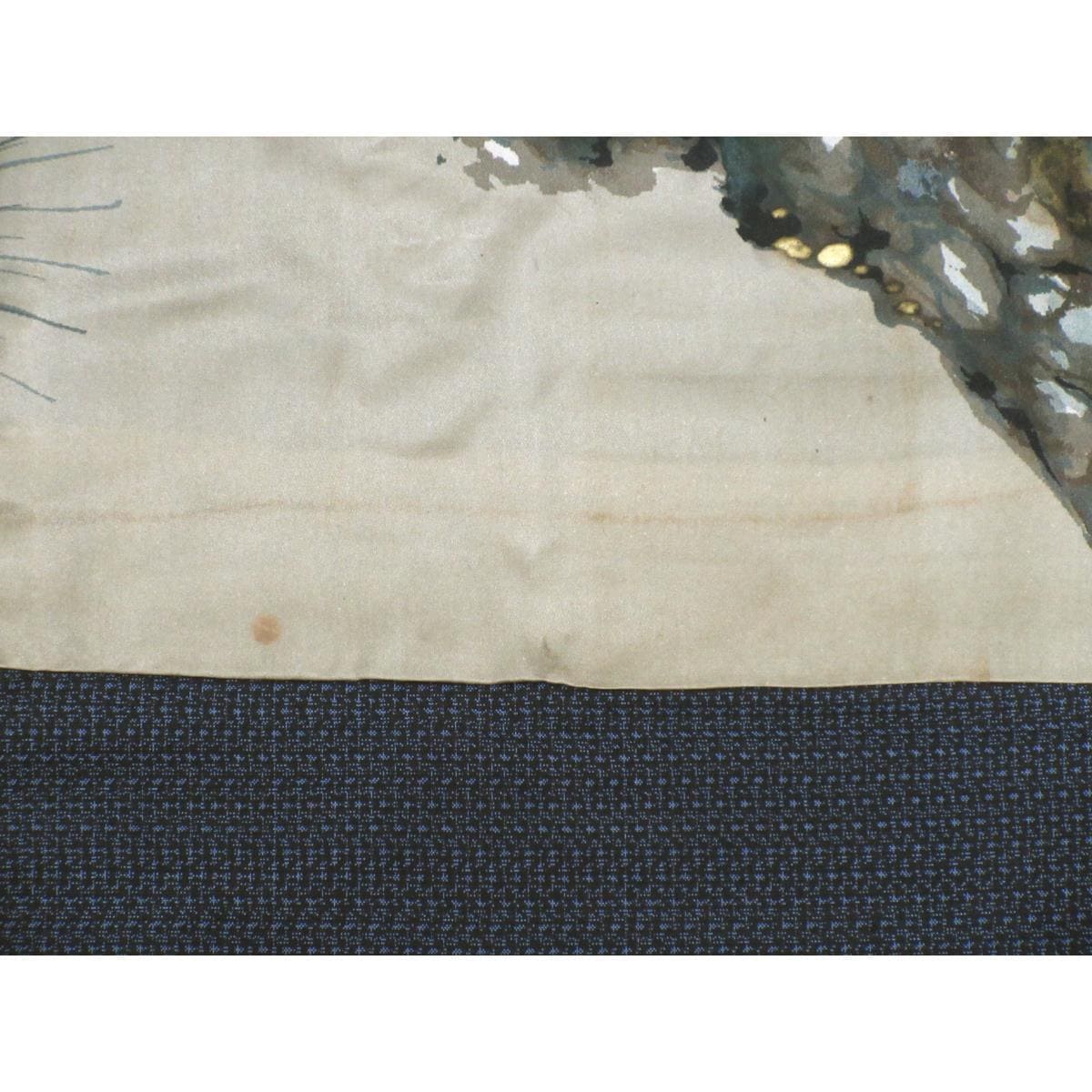 【未使用品】男物　大島紬　きもの・羽織　２点セット