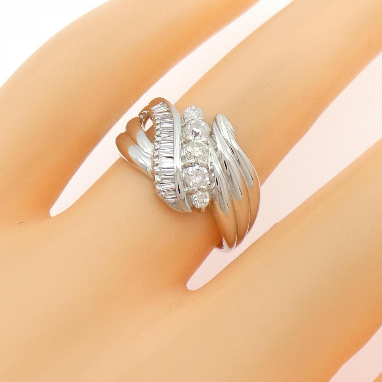 PT900 ダイヤモンド リング 0.50CT