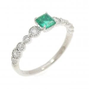 PT900 エメラルド リング 0.32CT