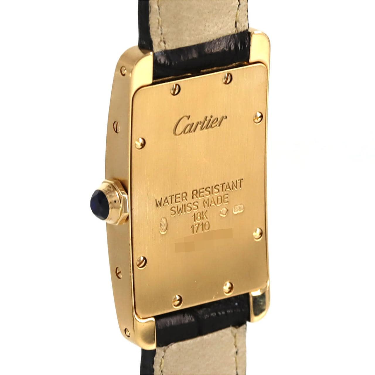 カルティエ タンクアメリカンSM YG W2601556 YG クォーツ