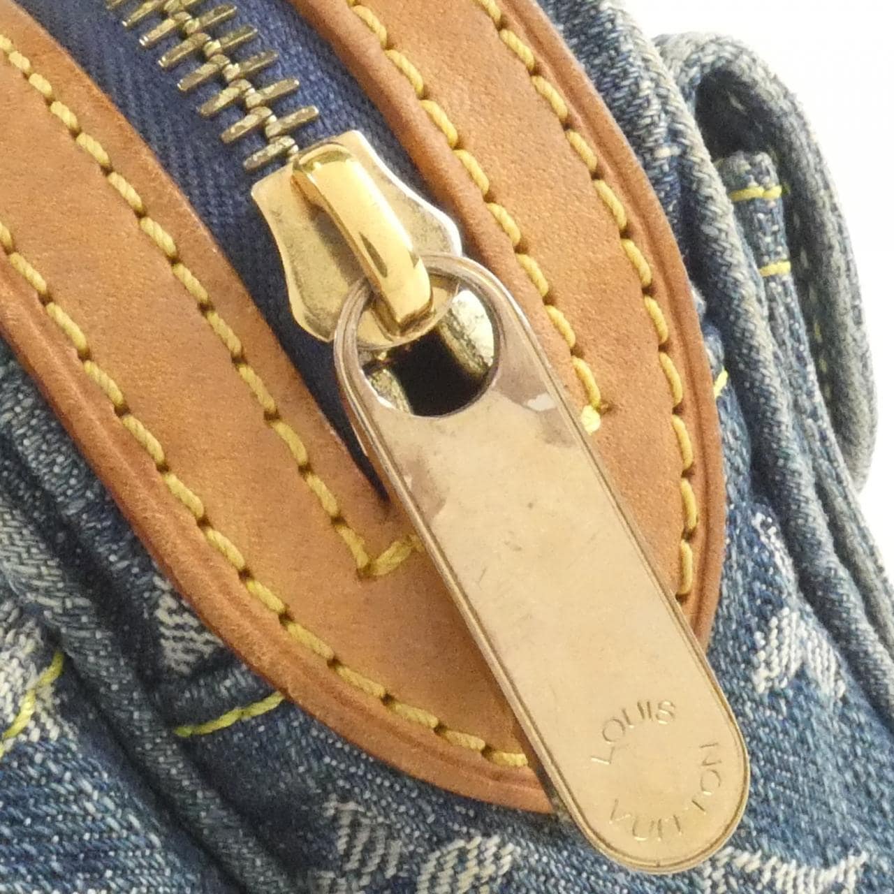 ルイヴィトン モノグラム デニム バムバッグ M95347 ショルダーバッグ