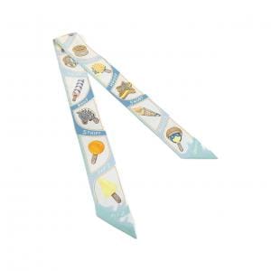 エルメス FUNNY ICE CREAM ツイリー 064109S スカーフ