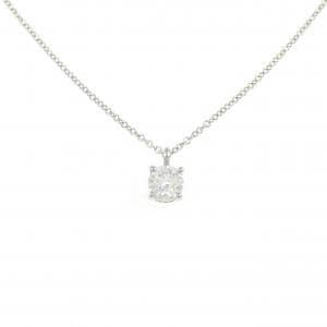 ティファニー ソリティア ネックレス 0.39CT H VVS1 EXT