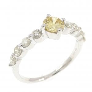 K18WG ダイヤモンド リング 0.90CT