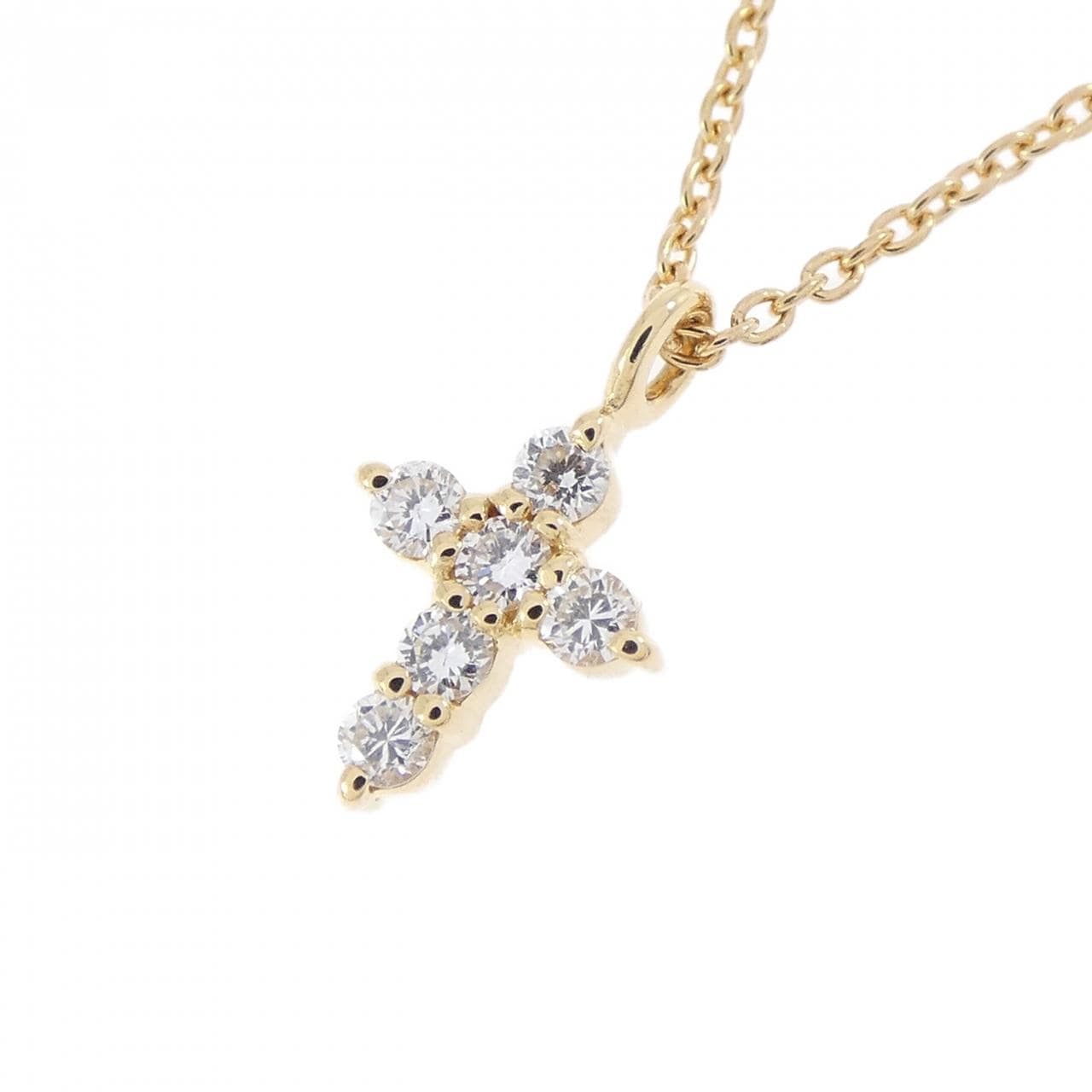 ポンテヴェキオ ダイヤモンド ネックレス 0.09CT