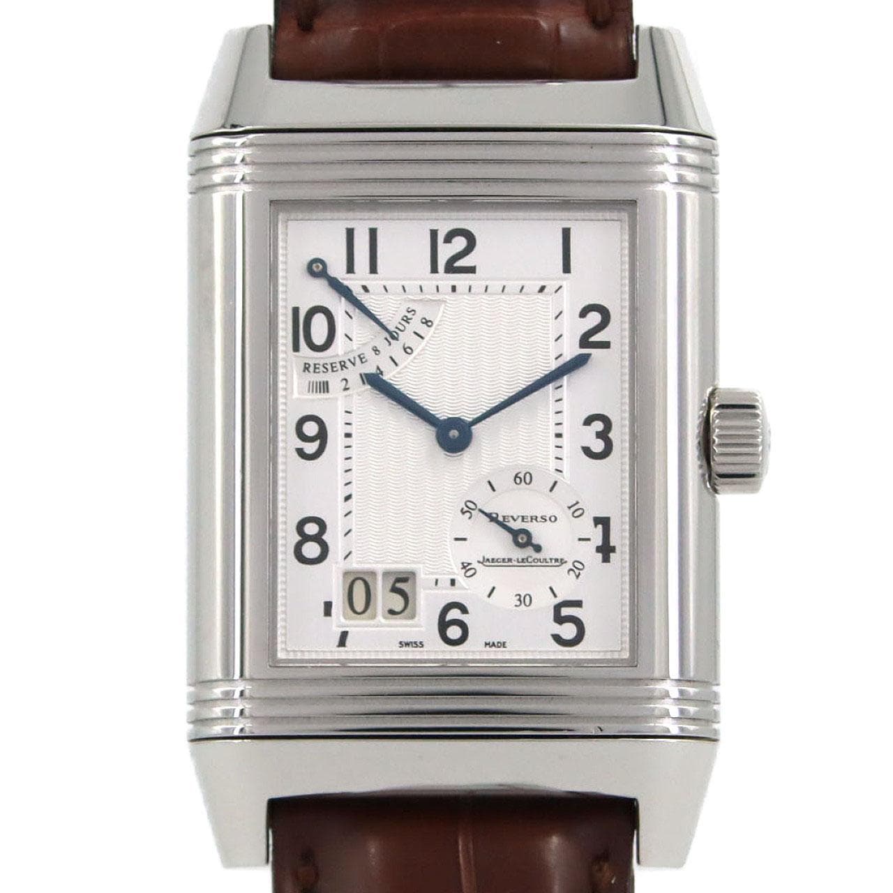 ジャガー･ルクルト レベルソグランデデイト 240.8.15/Q3008420 SS 手巻