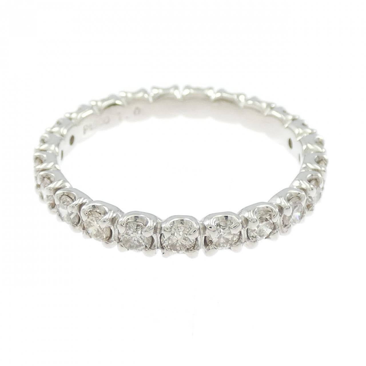 PT900 フルエタニティ ダイヤモンド リング 1.0CT