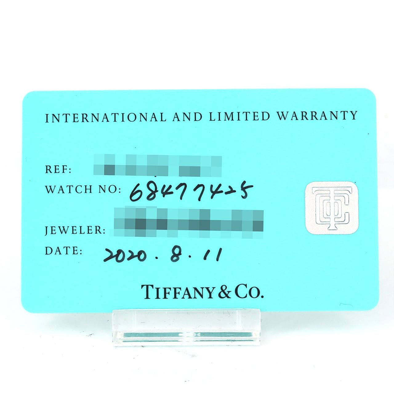 ティファニー ティファニーT/D LIMITED 68477425 SS クォーツ