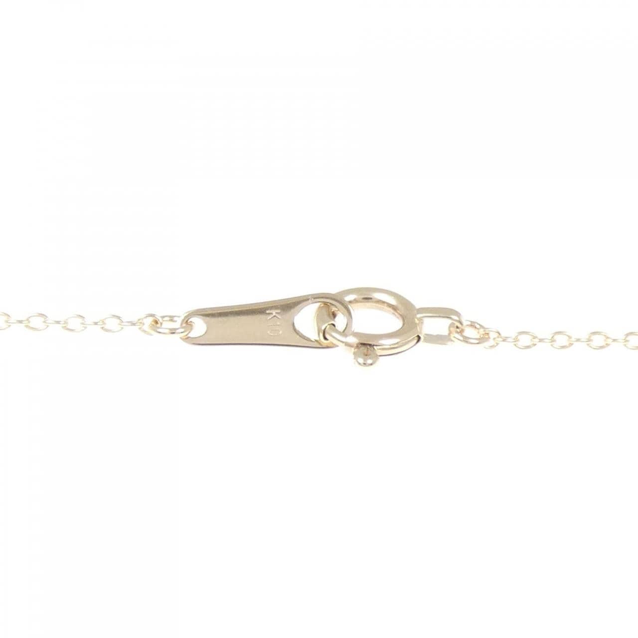 【リメイク】K10YG ダイヤモンド ネックレス 0.15CT