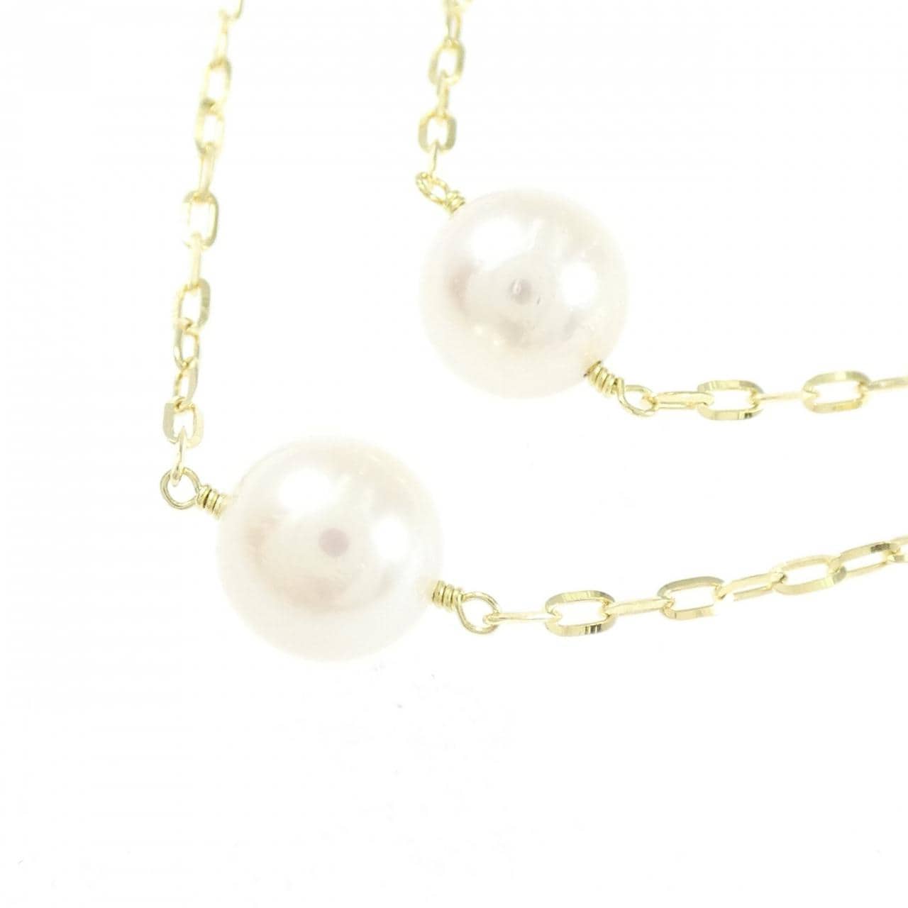 K18YG アコヤパール ネックレス